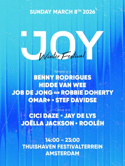 Joy Winter Festival Joy Winter Festival - EDM event at Thuishaven in Amsterdam