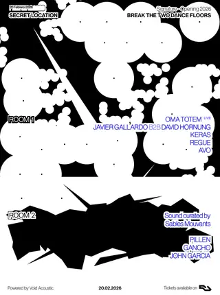 Signature - BREAK THE TWO DANCEFLOORS at TBA - Secret Location Signature - BREAK THE TWO DANCEFLOORS at TBA - Secret Location