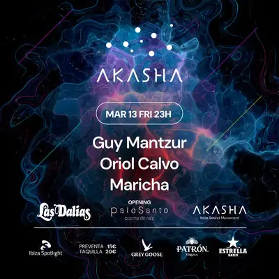 Akasha - EDM event at Akasha Las Dalias Club - Ibiza in Ibiza