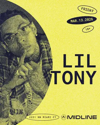 Lil Tony Performing Live Miami at Midline Lil Tony Performing Live Miami at Midline