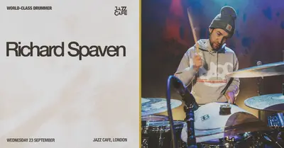 Richard Spaven Richard Spaven - EDM event at The Jazz Cafe in London