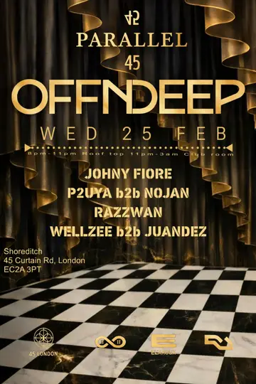 Offndeep at 45 London Offndeep at 45 London