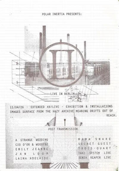 Polar Inertia - Post Transmission - EDM event at TBA - Berlin in Berlin