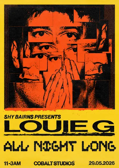 Shy Bairns presents // Louie G All Night Long - EDM event at Cobalt Studios in Newcastle