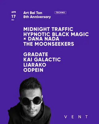 Midnight Traffic / Art Bei Ton 8th Anniversary at VENT Midnight Traffic / Art Bei Ton 8th Anniversary at VENT
