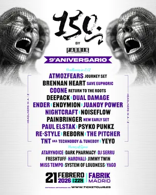 9º aniversario de 150 at Fabrik