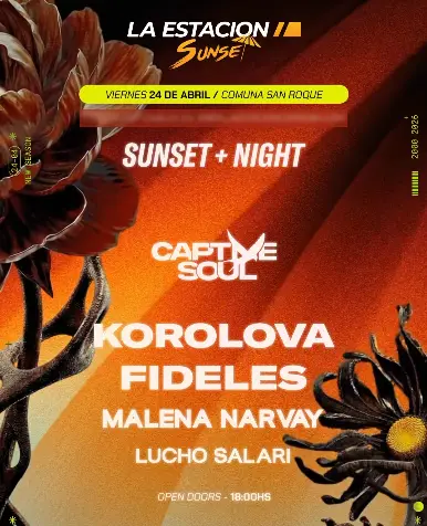 Korolova + Fideles & MORE ARTISTS [SUNSET + NIGTH] - by LA ESTACION, CORDOBA - EDM event at TBA - La Estacion, Cordoba in Cordoba