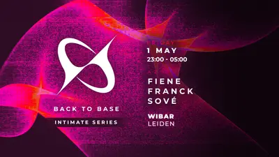 BackToBase - Intimate Series - Franck - EDM event at Wibar in Amersfoort