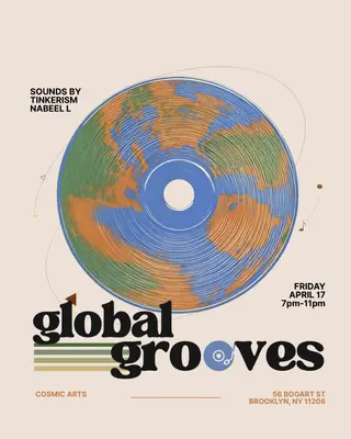 Global Grooves at Cosmic Arts at Cosmic Arts