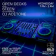 Open Decks with STEEN and OJ Acetone thumbnail