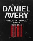 Daniel Avery: 4 Fridays at Phonox (27th March) thumbnail
