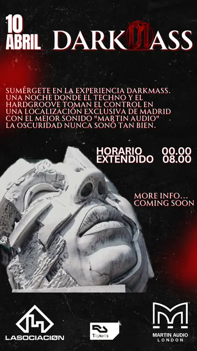 DARKMASS Lasociaciøn ||| ARTISTS TBA - EDM event at Lasociaciøn in Miami