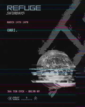 Refuge Saturdays with OMRI at Refuge Refuge Saturdays with OMRI at Refuge