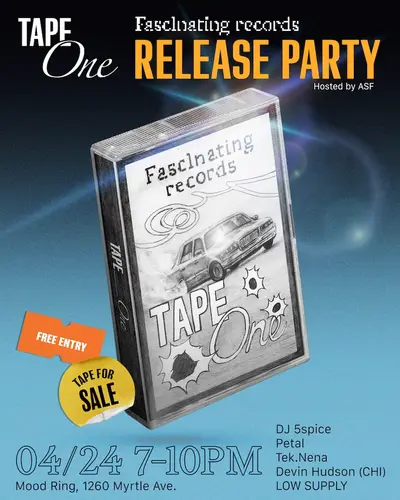 Fasc1nating Records Tape One Release Party - EDM event at Mood Ring in New York City