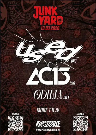 Junkyard - Alkmaar - EDM event at Podium Victorie in All