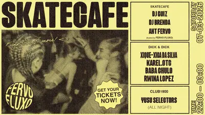 FERVO FLUXO: ANT FERVO, BRENDA, DJ GUIZ FERVO FLUXO: ANT FERVO, BRENDA, DJ GUIZ - EDM event at Skatecafe in Amsterdam