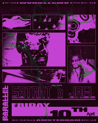 SBTRKT x JAEL SBTRKT x JAEL - EDM event at Parallel in Amsterdam