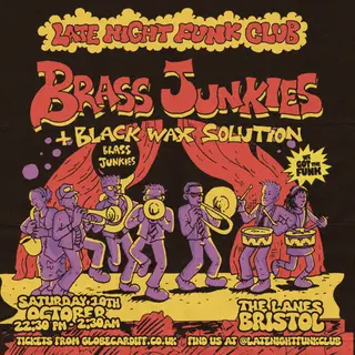 Late Night Funk Club: Brass Junkies + Black Wax Solution at The Lanes