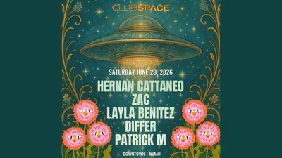 Hernan Cattaneo & ZAC - EDM event at Club Space Miami in Miami