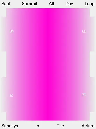 Sundays In The Atrium: Soul Summit All Day Long - EDM event at public records in New York