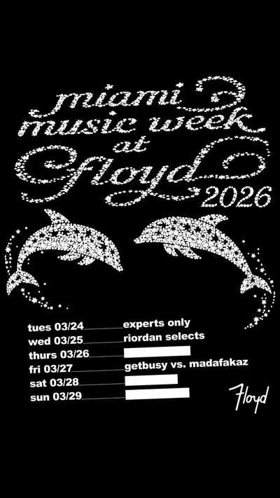 Miami Music Week: Saturday - EDM event at Floyd in Detroit