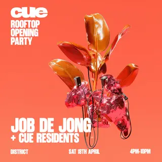 CUE Rooftop Opening Party w. Job de Jong at District Cardiff CUE Rooftop Opening Party w. Job de Jong at District Cardiff
