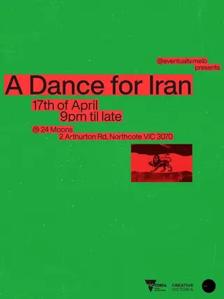 Eventually presents: A Dance for Iran at 24 Moons