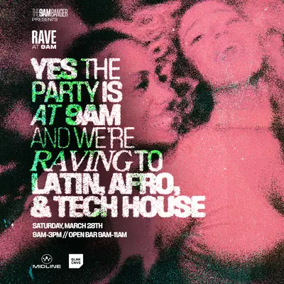 RAVE at 9AM - EDM event at Midline in Miami