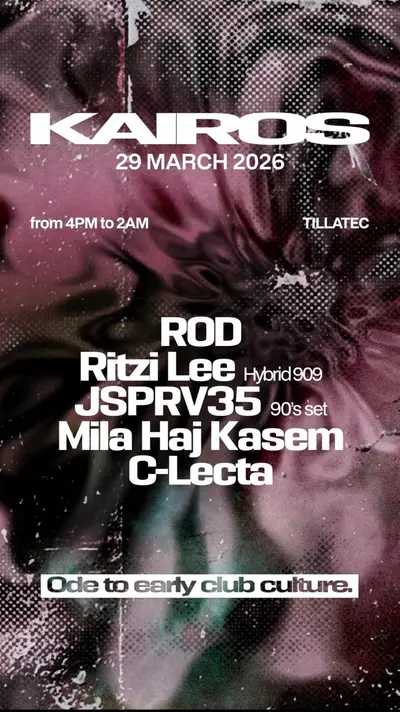 Kairos - EDM event at TILLATEC in Amsterdam