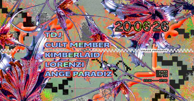 Virage Présente: TDJ, Cult Member, KimberlaID & MORE - EDM event at Virage in Paris