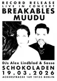 m:soundtrack presents: RELEASE PARTY with Breakables (LIVE) & Muudu (LIVE) thumbnail