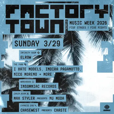 Factory Town Music Week 2026 (Sunday Pass) - EDM event at Factory Town in Detroit