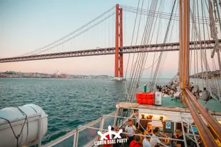 Lisbon Boat Party with Views, and Sunset Sailing at TBA - Rocha do Conde de Óbidos, Lisboa, Portugal Lisbon Boat Party with Views, and Sunset Sailing at TBA - Rocha do Conde de Óbidos, Lisboa, Portugal