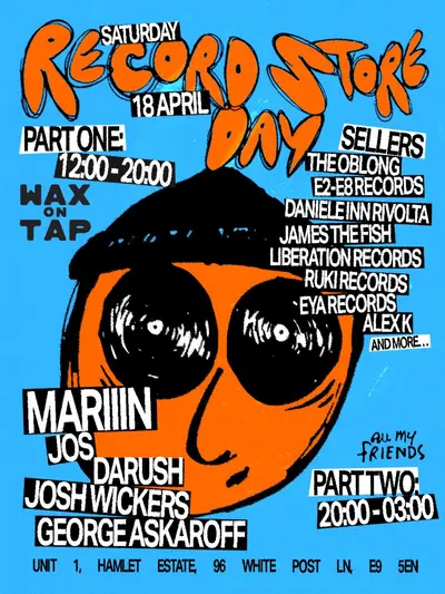 Wax On Tap Record Fair Wax On Tap Record Fair - EDM event at All My Friends in London