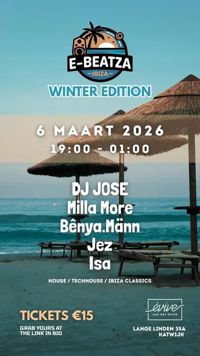 Ebeatza Winter Edition - EDM event at Maaskade Cuijk in All