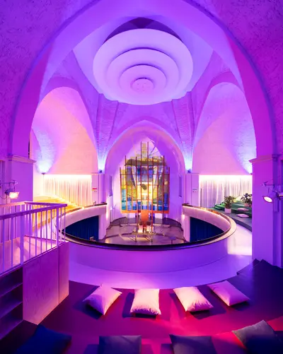 Pyur (live), Serenus (hybrid), APRS (live), nil (live) - EDM event at Genezareth-Kirche in Berlin