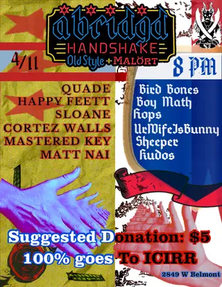 aBridgedHandshake: A Benefit for ICIRR at DMen Tap aBridgedHandshake: A Benefit for ICIRR at DMen Tap