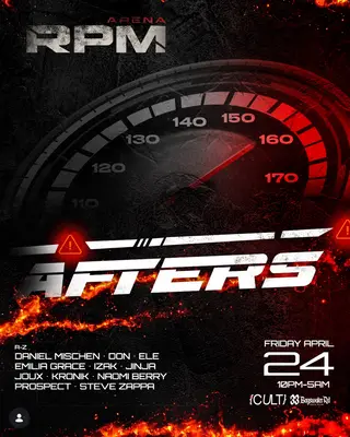 RPM: Afters at Cult Nightclub RPM: Afters at Cult Nightclub
