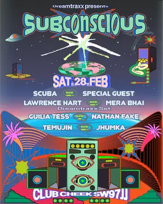 Dreamtraxx Presents: SUBconscious at Club Cheek