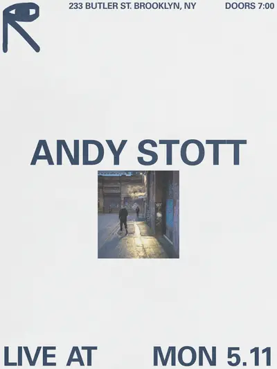 Andy Stott Andy Stott - EDM event at public records in New York