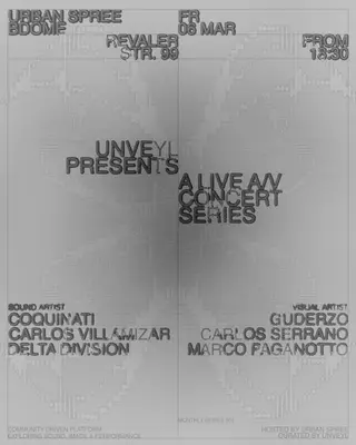 Unveyl #01 at B-Dome at Urban Spree