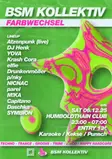 BSM // FARBWECHSEL with ATZENPUNK, DJ Henk, Krash Cora thumbnail