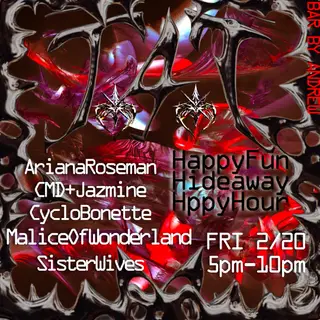Trans4Techno HappyHour (Dweller Pregame) at Happyfun Hideaway