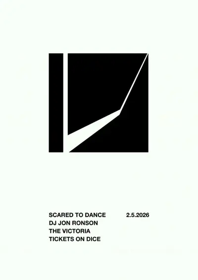 Scared To Dance: Guest DJ Jon Ronson - EDM event at The Victoria Dalston in London