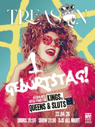 TREASON 1 Geburtstag at Badehaus Berlin TREASON 1 Geburtstag at Badehaus Berlin