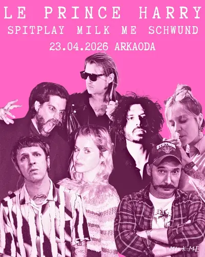 MILK ME presents - Le Prince Harry - A Long Way Down Remixed - Record Release Party MILK ME presents - Le Prince Harry - A Long Way Down Remixed - Record Release Party - EDM event at arkaoda Berlin in Berlin