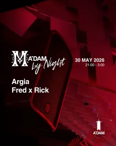 Madam by Night invites: WE ARE ICONYC - EDM event at Madam in Amsterdam