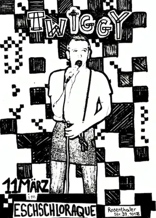 MissVergnügen presents TWIGGY – live at Eschschloraque MissVergnügen presents TWIGGY – live at Eschschloraque