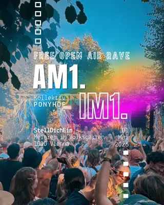 'AM1. IM1.' Free Open Air at Volksgarten