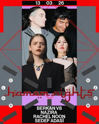 RAUM invites HAMAM Nights at CLUB RAUM